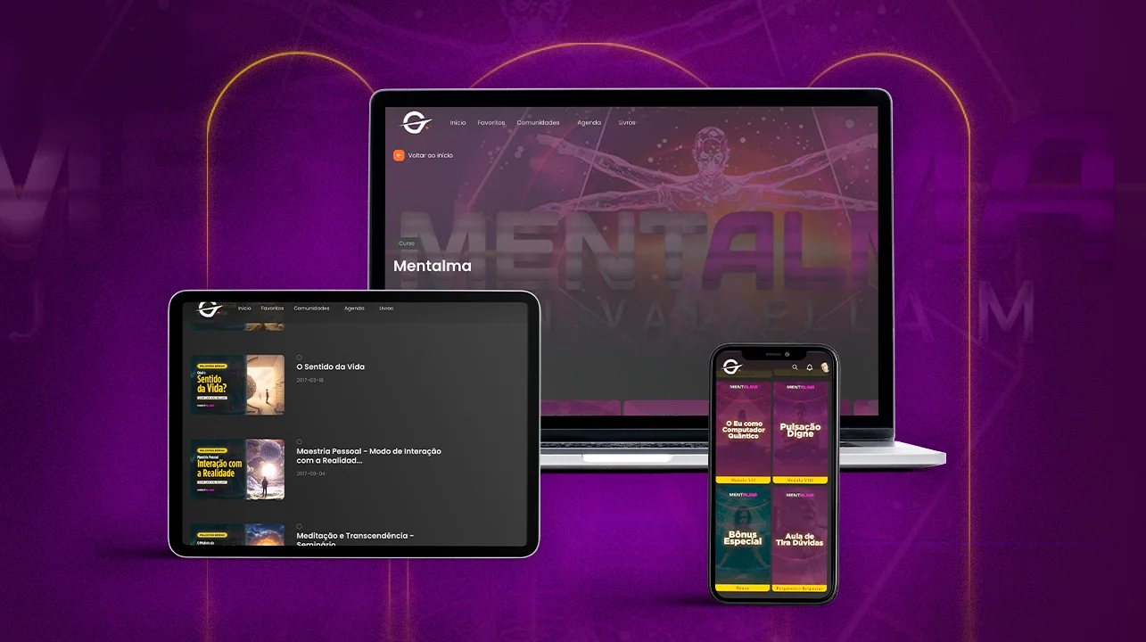 8 módulos do Mentalma Online